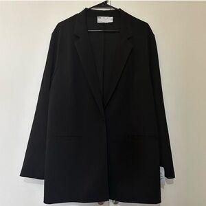 NWT Asos Design Long Sleeve Blazer Black